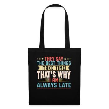 Funny Quotes And Jokes Hilarious Quotes And Jokes - Tote Bag - black - Front