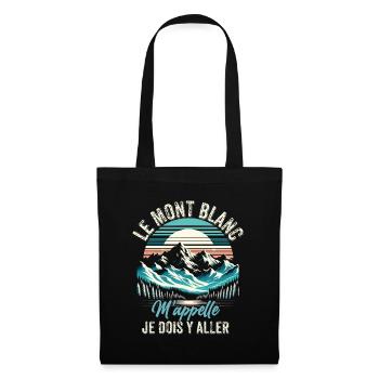 Mont Blanc Sport Montagne Escalade Trekking - Sac en tissu - noir - Devant