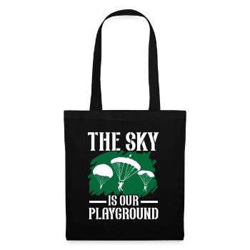 Paratroopers Skydiving Skydiving - Tote Bag - black - Front
