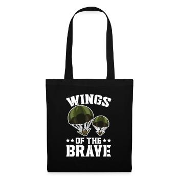 Paratroopers Skydiving Skydiving - Tote Bag - black - Front