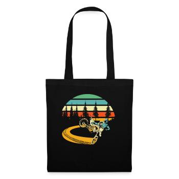 Mx Motocross Dirt Bike - Sac en tissu - noir - Devant