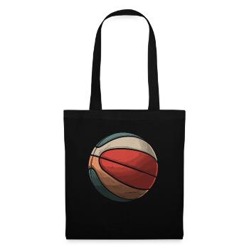 Basketball Basketballer - Stoffbeutel - Schwarz - Vorne