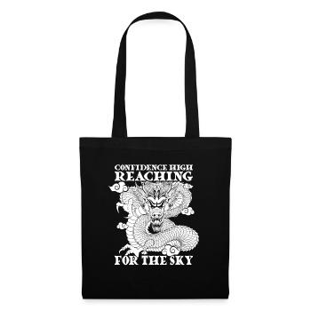Année du Dragon 2024 - Sac en tissu - noir - Devant