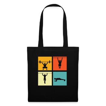 Fitness - Tote Bag - black - Front