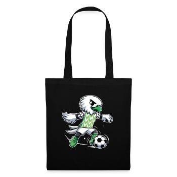 Nigeria Nigerian Eagle Football Supporter Jersey - Tote Bag - black - Front