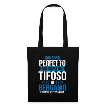 Bergame Bergamaschi Football Fan Cadeau Football - Sac en tissu - noir - Devant