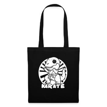 Karate - Stoffbeutel - Schwarz - Vorne