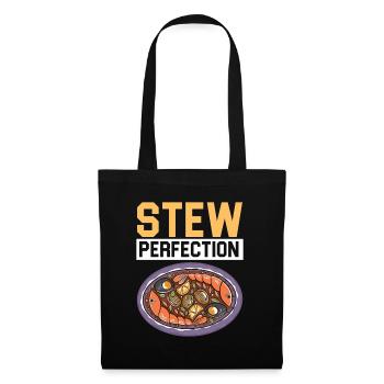 Cioppino Lover Foodie Nourriture Mer Américaine - Sac en tissu - noir - Devant