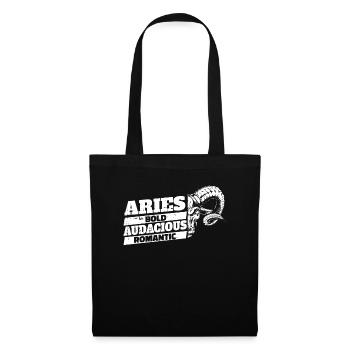 Aries Zodiac Signs Features - Tote Bag - black - Front