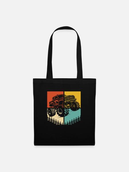 Monster Truck - Tote Bag - black