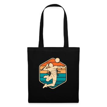Volley-ball Volley-ball - Sac en tissu - noir - Devant