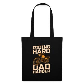 Motorrad Biker Motorbike Motorcycle Dad - Tote Bag - black - Front