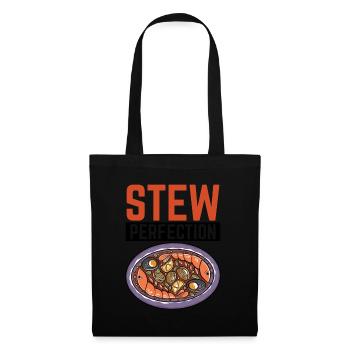 Cioppino Lover Foodie Nourriture Mer Américaine - Sac en tissu - noir - Devant