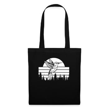 Colibri - Sac en tissu - noir - Devant