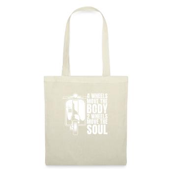 Trottinette - Sac en tissu - nature - Devant