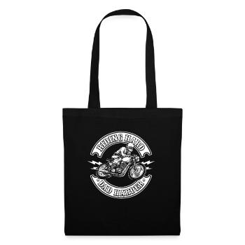 Motorrad Biker Motorbike Motorcycle Dad - Tote Bag - black - Front