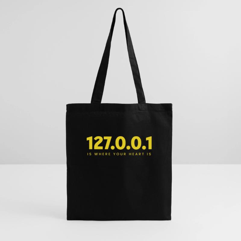 127.0.0.1 – Herz Eines Programmierers Stoffbeutel