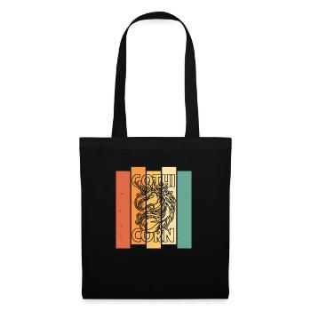 Gothic Unicorn Gothicorn - Tote Bag - black - Front