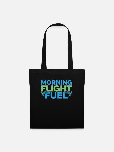 Kolibri Kaffee Koffein - Stoffbeutel - Schwarz