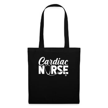 Nurse ECG Cardiac Nurse - Tote Bag - black - Front