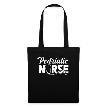 Krankenschwester Infirmière pédiatrique - Sac en tissu - noir - Devant