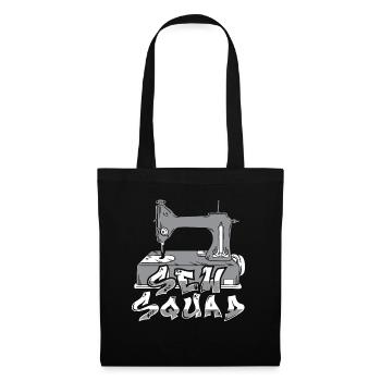 Sewing Sewing Machine - Tote Bag - black - Front