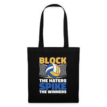 Volley-ball Volley-ball - Sac en tissu - noir - Devant