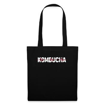 Kombucha Ekg Heartbeat - Tote Bag - black - Front