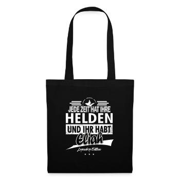 Every era has its heroes You have Elijah - Tote Bag - black - Front