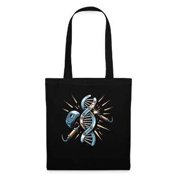 Les soudeurs ajusteurs sont dans mon ADN - Sac en tissu - noir - Devant