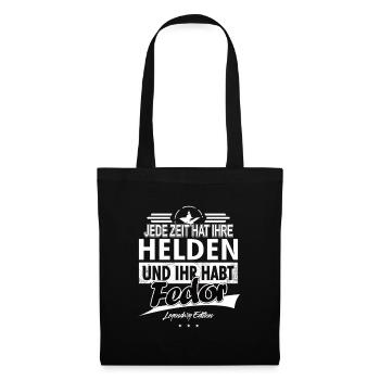 Chaque époque a ses héros Vous avez Fedor - Sac en tissu - noir - Devant