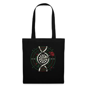 Joueurs de fléchettes C’est dans mon ADN - Sac en tissu - noir - Devant