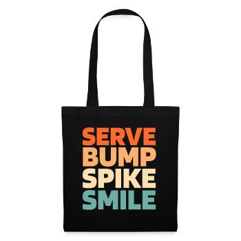 Volley-ball Volley-ball - Sac en tissu - noir - Devant