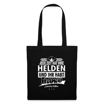 Chaque époque a ses héros Vous avez Franco - Sac en tissu - noir - Devant