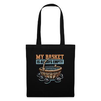 Hockey sur glace gardien de but Puck de gardien de but - Sac en tissu - noir - Devant