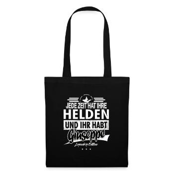Every era has its heroes You have Giuseppe - Tote Bag - black - Front