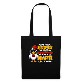 Chicken Hen - Tote Bag - black - Front