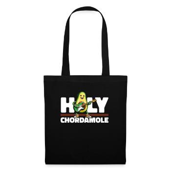 E Gitarre Elektrogitarre Avocado Holy Chordamole - Stoffbeutel - Schwarz - Vorne