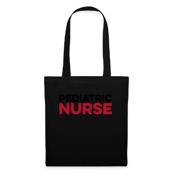 Krankenschwester Infirmière pédiatrique - Sac en tissu - noir - Devant