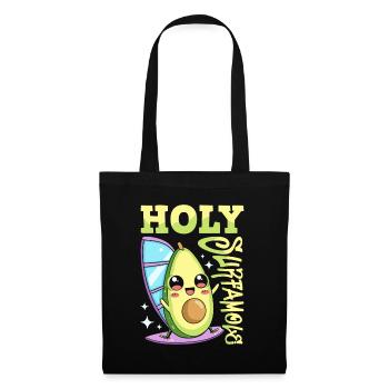 Windsurfing Windsurfer Avocado Holy Surfamole - Tote Bag - black - Front