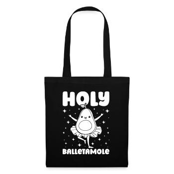 Ballet Balerina Avocat Holy Balletamole - Sac en tissu - noir - Devant
