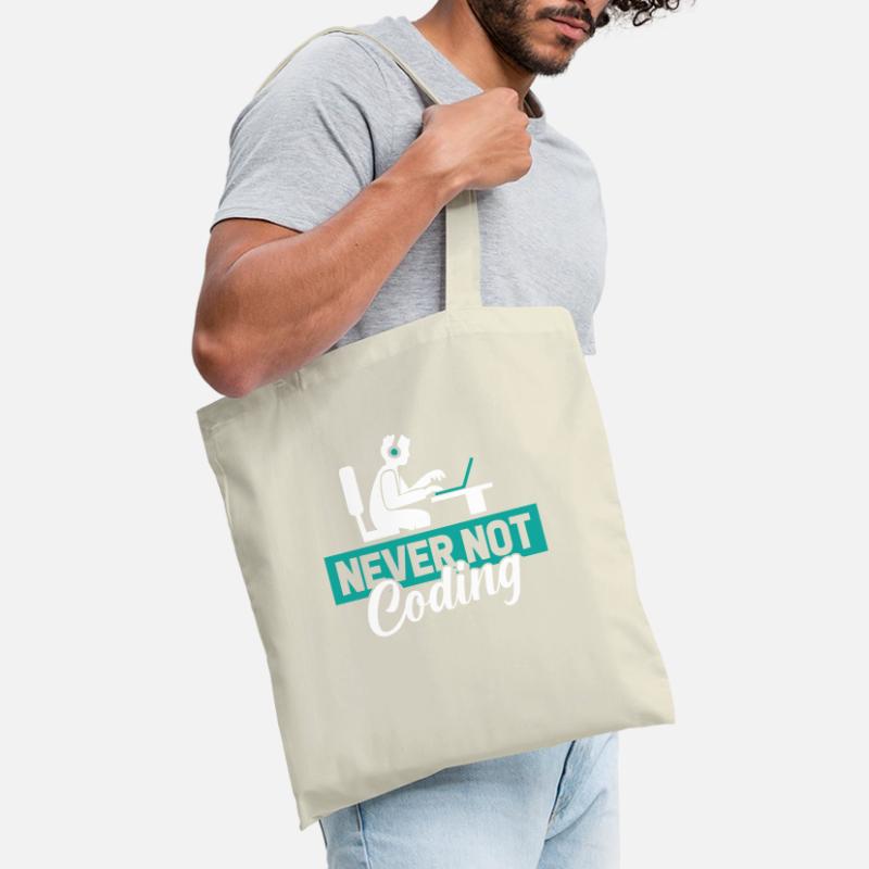 Entwickler Coder Programmierer Stoffbeutel