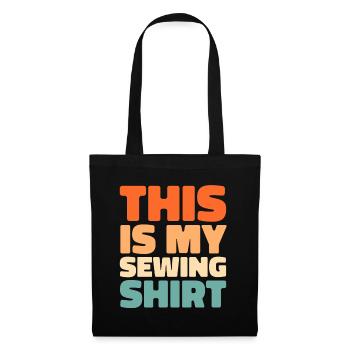 Sewing Sewing Machine - Tote Bag - black - Front