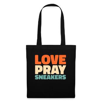 Baskets Christian - Sac en tissu - noir - Devant