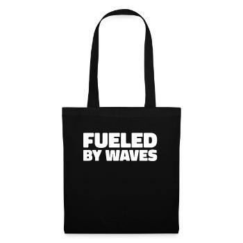 Voile, Voile, Voilier - Sac en tissu - noir - Devant