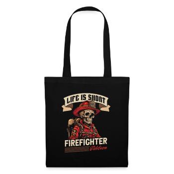 Fireman - Tote Bag - black - Front