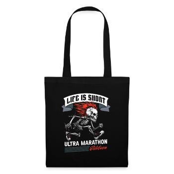 Ultramarathon - Sac en tissu - noir - Devant