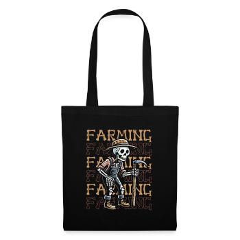 Agriculteur Agriculteur - Sac en tissu - noir - Devant