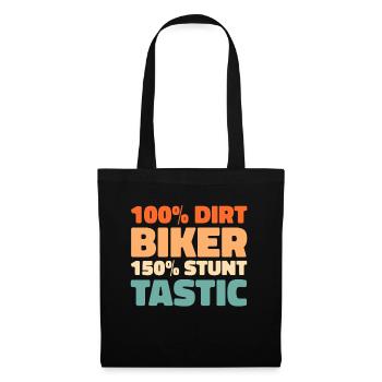 Mx Motocross Dirt Bike - Sac en tissu - noir - Devant