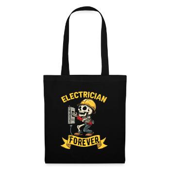 Electrician Electronics Technician - Tote Bag - black - Front